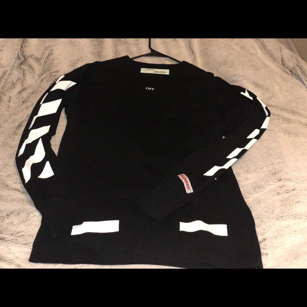 Off-White long sleeve T-shirt